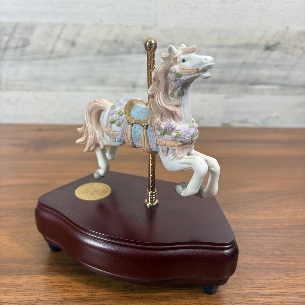 Vintage‎ Westland Carousel Collection Horse Music Box Limited Edition 2